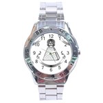 Illuminati Stainless Steel Analogue Watch