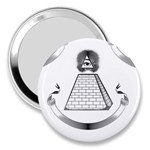 Illuminati 3  Handbag Mirror