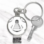 Illuminati Nail Clippers Key Chain