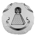 Illuminati Large 18  Premium Round Cushion 
