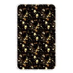 Black Gold Stars Memory Card Reader (Rectangular)