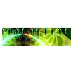Dawn Of Time, Abstract Lime & Gold Emerge Satin Scarf (Oblong) Dawn Of Time, Abstract Lime & Gold Emerge Satin Scarf (Oblong)