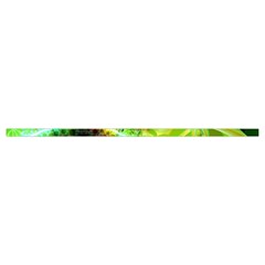 Dawn Of Time, Abstract Lime & Gold Emerge Cotton Crop Top from ArtsNow.com Hem