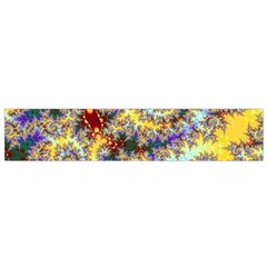 Desert Winds, Abstract Gold Purple Cactus  Flano Scarf (Small) from ArtsNow.com Front