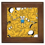 Adventure Time Cover Framed Tile