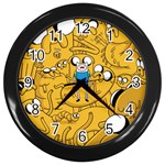 Adventure Time Cover Wall Clock (Black)