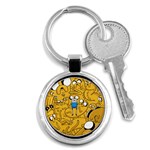 Adventure Time Cover Key Chain (Round)