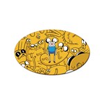 Adventure Time Cover Sticker (Oval)