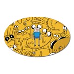 Adventure Time Cover Magnet (Oval)