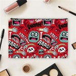 Agghh Pattern Cosmetic Bag (Large)