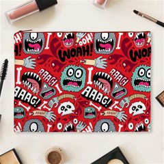 Agghh Pattern Cosmetic Bag (XL) from ArtsNow.com Front