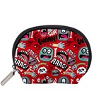 Agghh Pattern Accessory Pouch (Small)