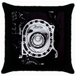 MAZDA ROTARY RX-8 THROW PILLOW CASE Throw Pillow Case (Black)