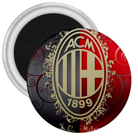 Ac Milan 3  Magnet from ArtsNow.com Front