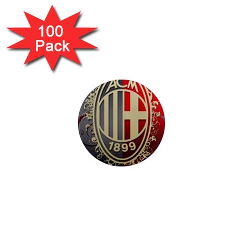 Ac Milan 1  Mini Magnet (100 pack)  from ArtsNow.com Front