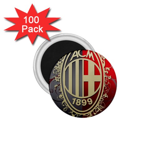 Ac Milan 1.75  Magnet (100 pack)  from ArtsNow.com Front