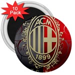 Ac Milan 3  Magnet (10 pack)