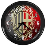 Ac Milan Wall Clock (Black)