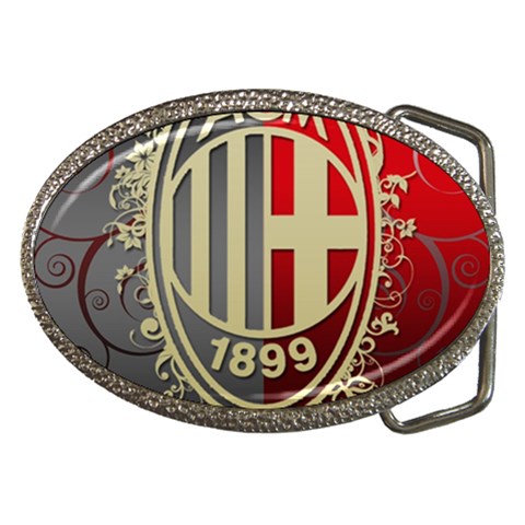 Ac Milan Belt Buckle from ArtsNow.com Front
