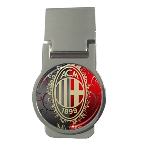 Ac Milan Money Clip (Round) from ArtsNow.com Front