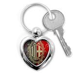 Ac Milan Key Chain (Heart)