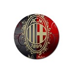 Ac Milan Rubber Coaster (Round)