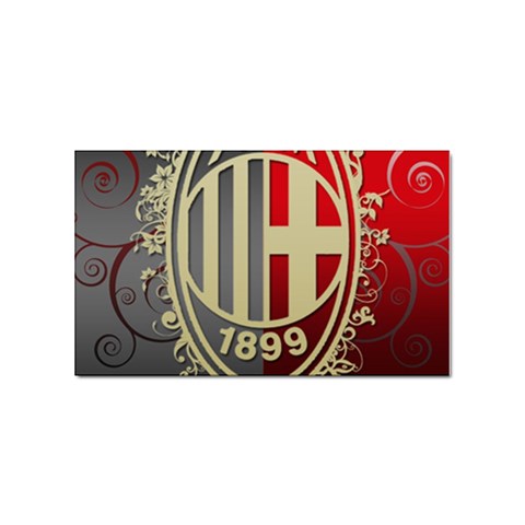 Ac Milan Sticker (Rectangular) from ArtsNow.com Front