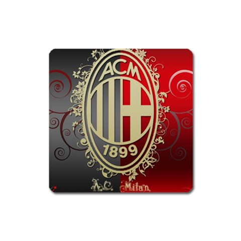 Ac Milan Magnet (Square) from ArtsNow.com Front