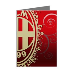 Ac Milan Mini Greeting Card from ArtsNow.com Left