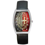 Ac Milan Barrel Style Metal Watch