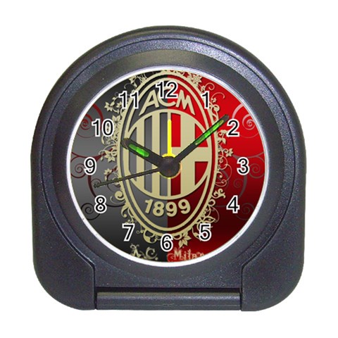 Ac Milan Travel Alarm Clock from ArtsNow.com Front