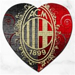 Ac Milan Jigsaw Puzzle (Heart)