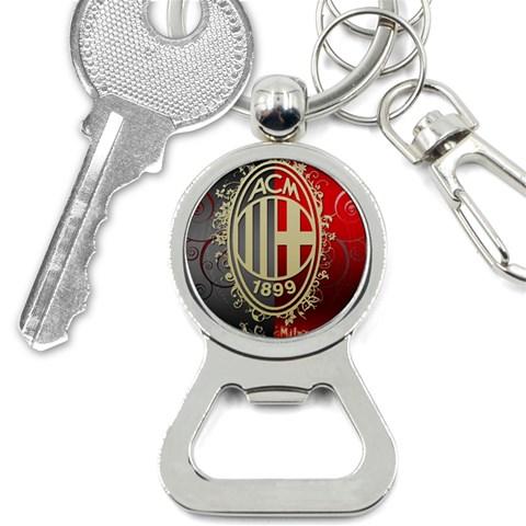 Ac Milan Bottle Opener Key Chain from ArtsNow.com Front