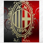 Ac Milan Canvas 8  x 10 