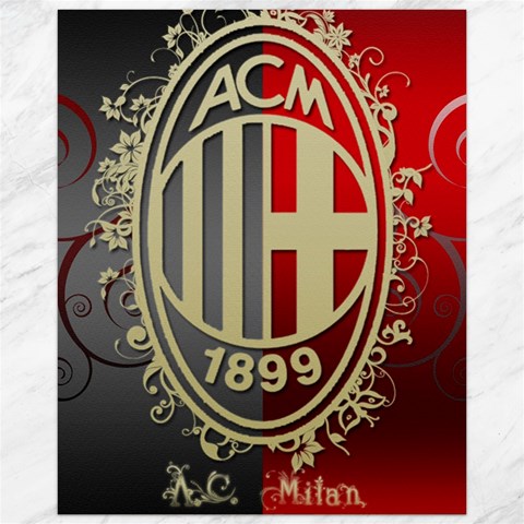 Ac Milan Canvas 16  x 20  from ArtsNow.com 15.75 x19.29  Canvas - 1