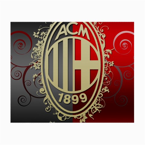 Ac Milan Small Glasses Cloth (2 Sides) from ArtsNow.com Front