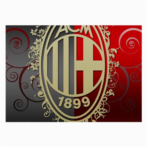 Ac Milan Large Glasses Cloth from ArtsNow.com Front
