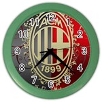 Ac Milan Color Wall Clock