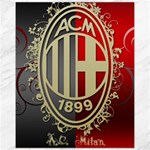 Ac Milan Canvas 11  x 14 