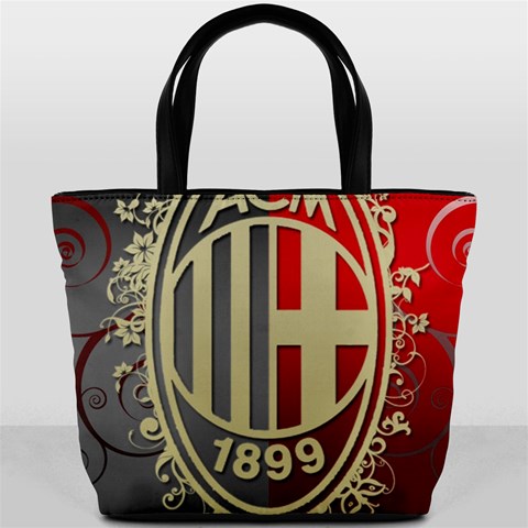Ac Milan Bucket Bag from ArtsNow.com Front