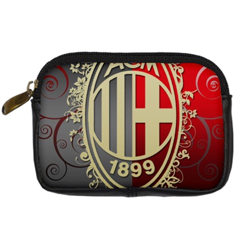 Ac Milan Digital Camera Leather Case from ArtsNow.com Front