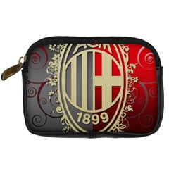 Ac Milan Digital Camera Leather Case from ArtsNow.com Front