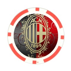 Ac Milan Poker Chip Card Guard (10 pack) from ArtsNow.com Front