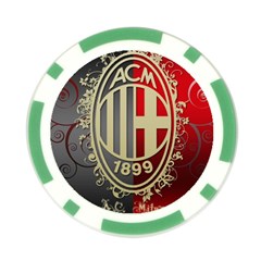 Ac Milan Poker Chip Card Guard (10 pack) from ArtsNow.com Front