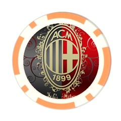 Ac Milan Poker Chip Card Guard (10 pack) from ArtsNow.com Back