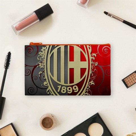 Ac Milan Cosmetic Bag (Small) from ArtsNow.com Front