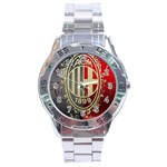Ac Milan Stainless Steel Analogue Watch