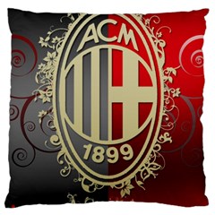 Ac Milan Large Cushion Case (Two Sides) from ArtsNow.com Back
