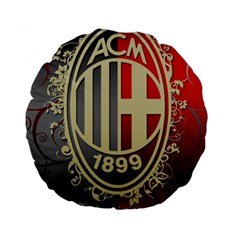 Ac Milan Standard 15  Premium Round Cushion  from ArtsNow.com Front