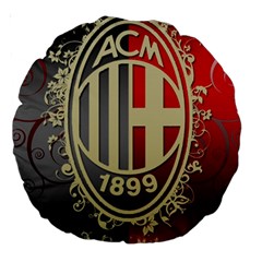 Ac Milan Large 18  Premium Round Cushion  from ArtsNow.com Front